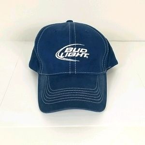 Bud Light Beer Blue Hat Cap